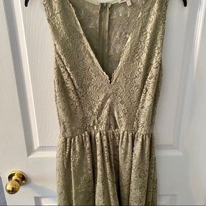 Charlotte Russe Lace Romper Size L